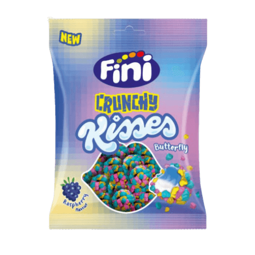 Fini Crunchy Kisses Butterfly Halal 75 gram