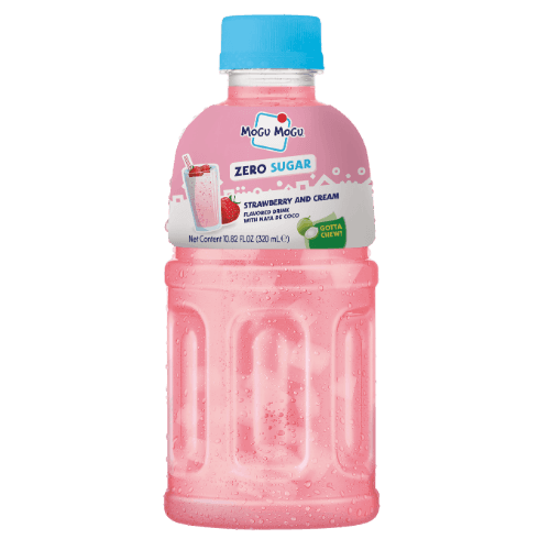 Mogo Mogo Strawberry and Cream Zero 330 ml