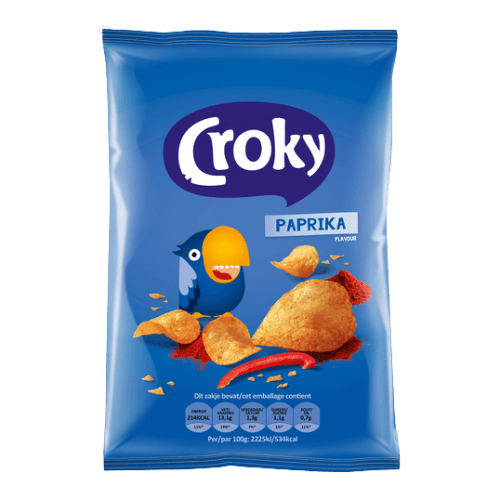 Croky Chips Paprika 40 gr 40 gram
