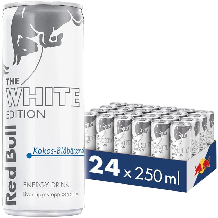 Red Bull White Edition Coconut Blueberry 24-pack