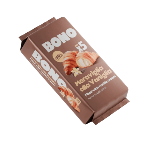 Bono Croissant Vanille 6x5x40gr 200 gram