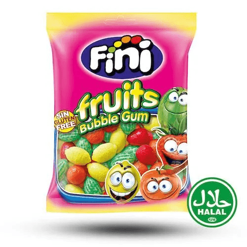 Fini Fruits Bubble Gum Halal 90 gram