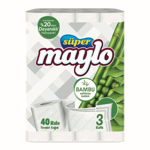 Maylo Toilet Papier 3-laags 40-pack