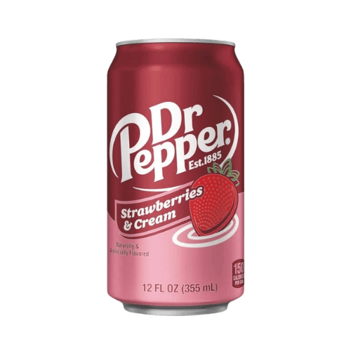 Dr Pepper Strawberries & Cream 12x355ml