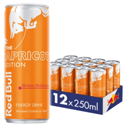 Red Bull Abrikoos 12-pack 250 ml