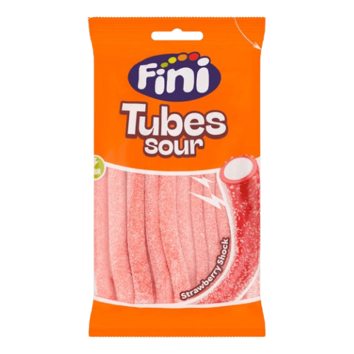 Fini Tubes Sour Strawberry Shock 90 gram