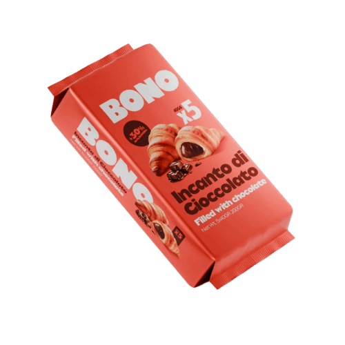 Bono Croissant Chocolade 6x5x40gr 200 gram