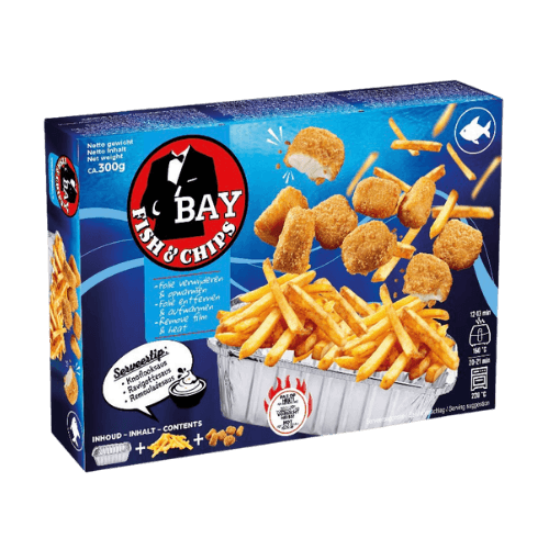 Bay Fish & Chips Menu 300 gram