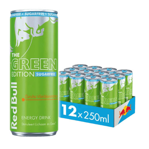 Red Bull The Green Edition Sugarfree 12-pack 250 ml